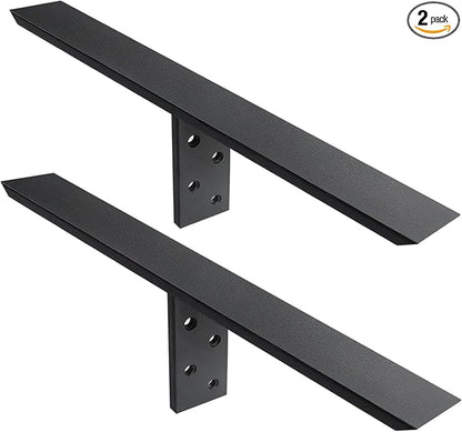 Hidden Countertop Support Bracket 26 Inch 2 Pack Heavy Duty Granite Support Bracket for Kitchen Island Bar Top Countertop