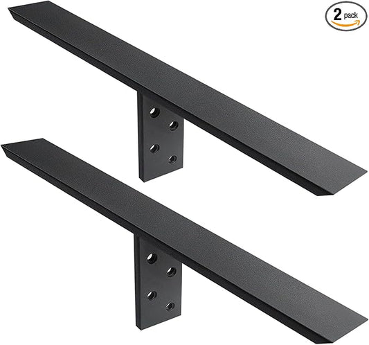 Hidden Countertop Support Bracket 26 Inch 2 Pack Heavy Duty Granite Support Bracket for Kitchen Island Bar Top Countertop