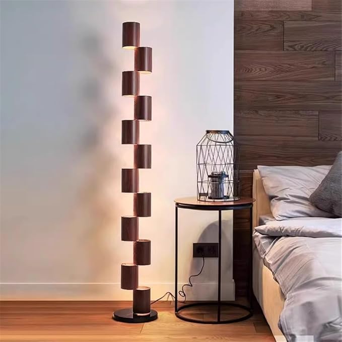 Nordic Modern Floor Lamp Fashion Luxury Family Iiving Room Bedroom Study Villa Hotel LED Creativity Decorative Standing Light (Style 113)