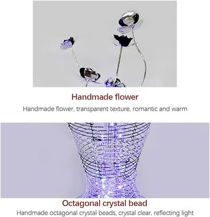 Nordic Modern Flower Floor Lamp Fashion Art Living Room Sofa Bedroom Wedding LED Originality Decorative Standing Light (Style 10)