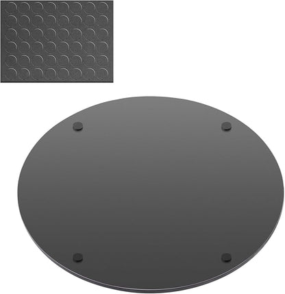 12" Mirror Centerpieces, Set of 12 Round Mirrors for Centerpieces, 2mm Glass Mirror Plates, Mirror Tray, for Wedding Table, Party Decorations, Candle Plate Set, Craft, Christmas Decorations