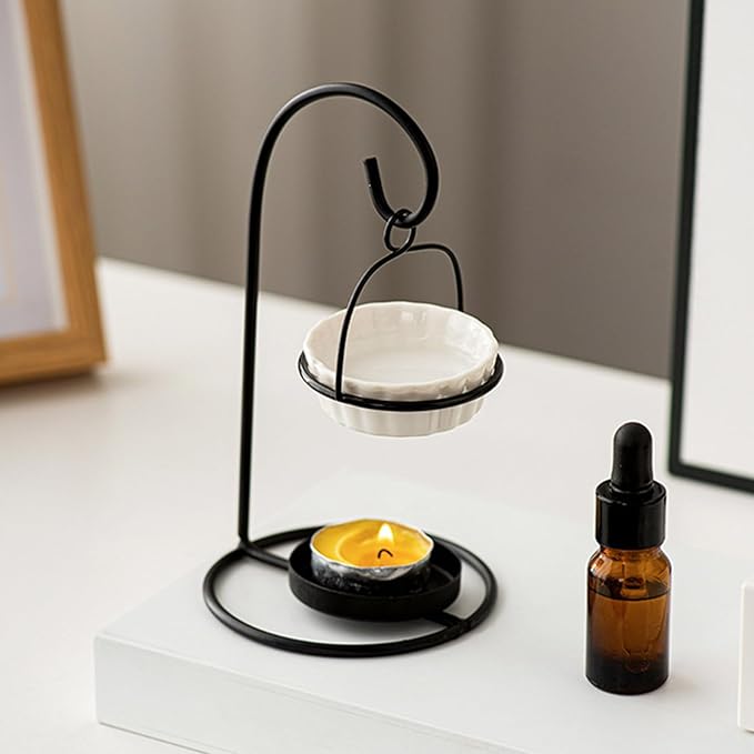 Essential Oil Burners Waxes Melt Burners Fragrances Waxes Warmer,Tealight Candle Holder Scented Diffuser Home
