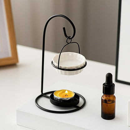 Essential Oil Burners Waxes Melt Burners Fragrances Waxes Warmer,Tealight Candle Holder Scented Diffuser Home