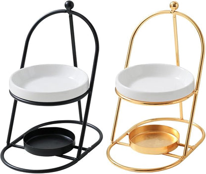 Essential Oil Burners Waxes Melt Burners Fragrances Waxes Warmer,Tealight Candle Holder Scented Diffuser Home