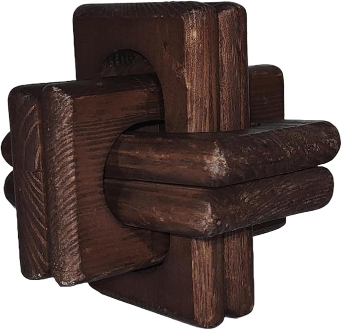 Wood Chain Link Decor Coffee Table Decor Versatile Country Vintage Unique Ornament Decoration for Coffee Table Party