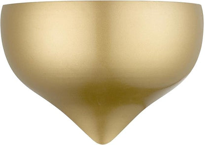 Livex Lighting, 40987-33, Amador, Half Moon Sconce, Soft Gold