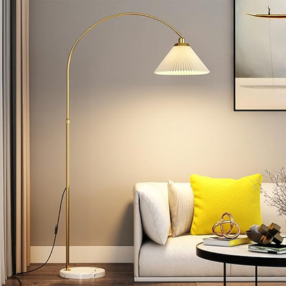 Nordic Modern Floor Lamp Fashion Luxury Family Iiving Room Bedroom Study Villa Hotel LED Creativity Decorative Standing Light (Style 1)