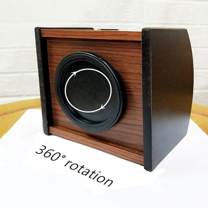 N Revolving remote control holder caddy organizer Wood pencil holder for desk organizer Office and home storage organization HeBen7002