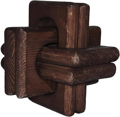 Wood Chain Link Decor Coffee Table Decor Versatile Country Vintage Unique Ornament Decoration for Coffee Table Party