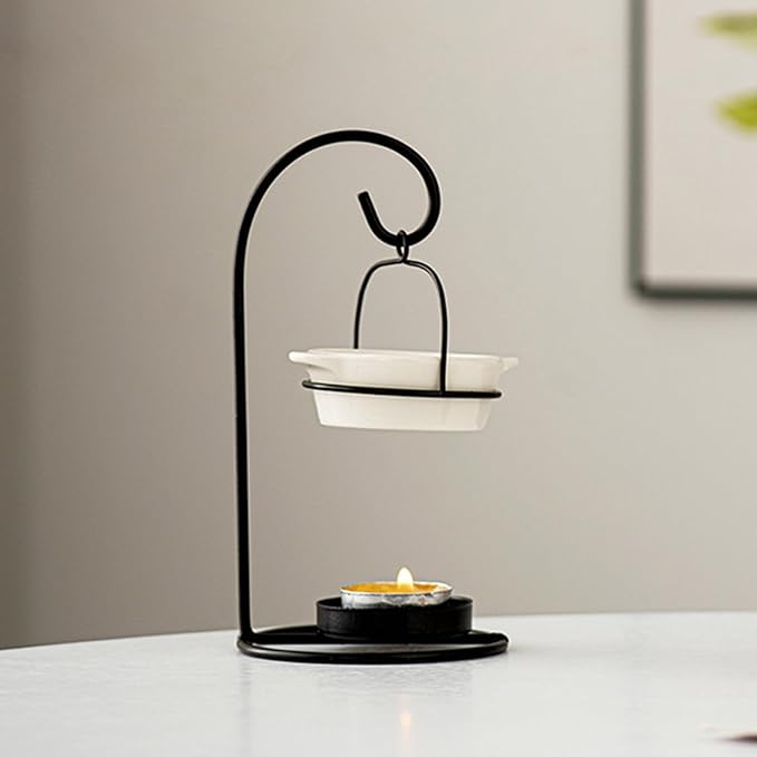 Essential Oil Burners Waxes Melt Burners Fragrances Waxes Warmer,Tealight Candle Holder Scented Diffuser Home