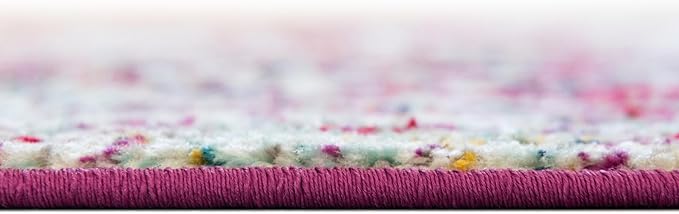 Rugs.com Arlington Collection Rug – 10 Ft Round Multi Medium-Pile Rug Perfect for Kitchens, Dining Rooms