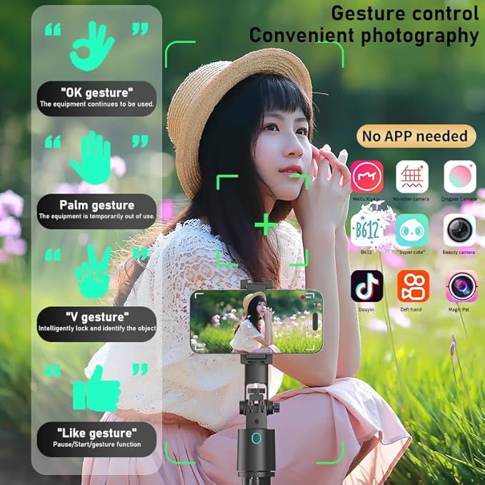 70" Tripod for Phone, Portable All in One Extendable Cell Phone Tripod Stand, Tall Travel Tripods for Recording Video Selfies Photo, with Wireless Remote Control for iPhone、Samsung、Android