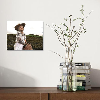 JIMUJIA Custom Canvas Art Print 10"x8" - Unframed Artwork, Personalized Wall Decor, Customizable Photo, Custom Portrait, Office, Living Room, Bedroom Wall Art(10×8in,Unframe)