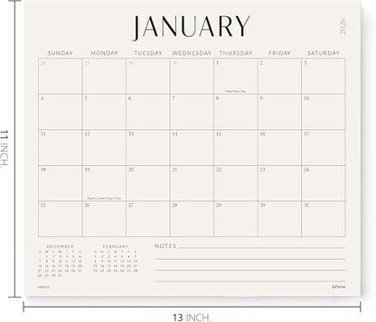 Jotsome Magnetic Calendar for Refrigerator 2026-2027, Monthly Fridge Calendar From January 2026 to June 2027 13x11 inch, Easy Planning, Gift for the Holidays or Christmas