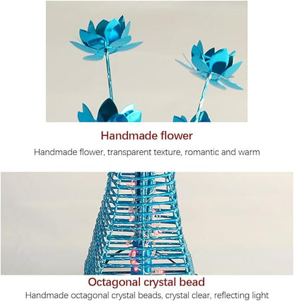 Nordic Modern Flower Floor Lamp Fashion Art Living Room Sofa Bedroom Wedding LED Originality Decorative Standing Light (Style 11)