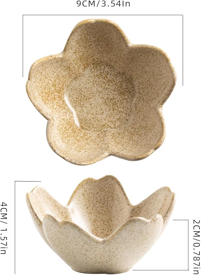 Floral Vanity Tray - Ceramic Jewelry Organizer Dish for Rings Necklaces Wedding Gift Idea(camel)