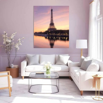 JIMUJIA Custom Canvas Art Print 40"x48" - Unframed Artwork, Personalized Wall Decor, Customizable Photo, Custom Portrait, Office, Living Room, Bedroom Wall Art(40×48in,Unframe)
