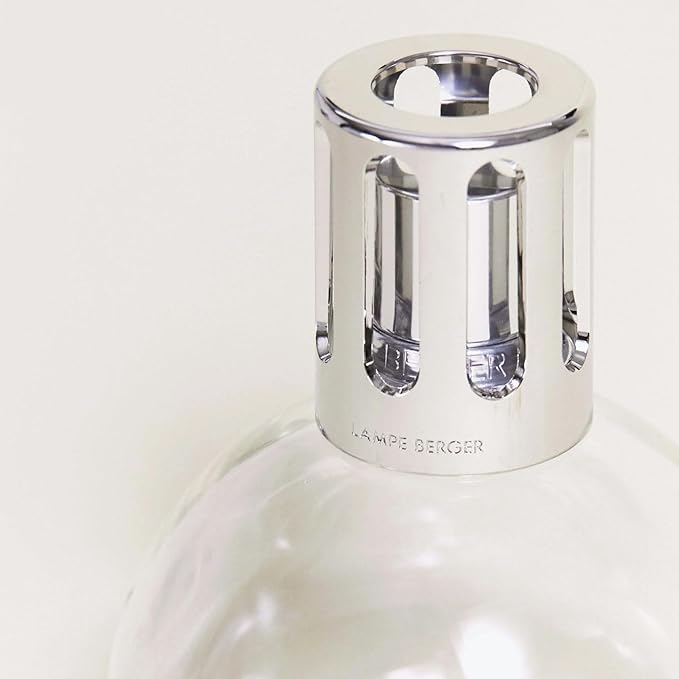 MAISON BERGER Set – Lampe Berger Starter Round Fragrance Diffuser with Ocean Breeze & So Neutral Refills – 2 x 250 milliliters (8.45 Fl Oz) – Elegant Home Air Purifier – Made in France