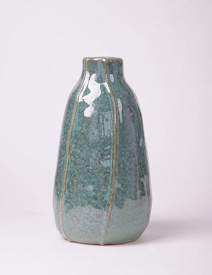 HAUCOZE Ceramic Decorative Vase Modern Decor Statue Table Centerpiece Sculpture Gifts 8.3inch