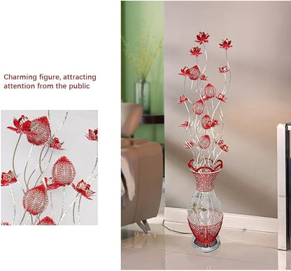 Nordic Modern Flower Floor Lamp Fashion Art Living Room Sofa Bedroom Wedding LED Originality Decorative Standing Light (Style 15)