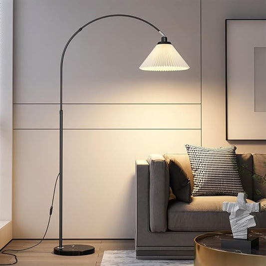 Nordic Modern Floor Lamp Fashion Luxury Family Iiving Room Bedroom Study Villa Hotel LED Creativity Decorative Standing Light (Style 2)
