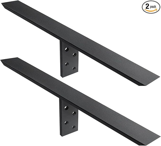 Hidden Countertop Support Bracket 30 Inch 2 Pack Heavy Duty Granite Support Bracket for Kitchen Island Bar Top Countertop