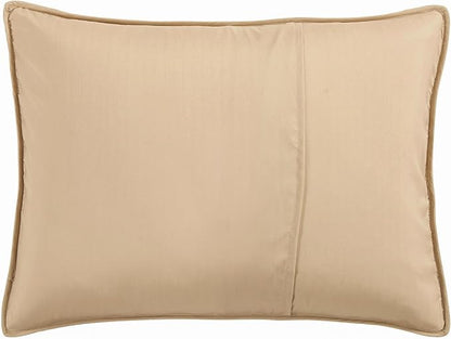 Donna Sharp King Polyester Bedding Set - Antique Pine Lodge Quilt Set with Quilt, Two King Pillow Shams and One Decorative Pillow - Machine Washable