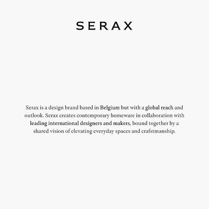 Serax Decorative Tray | Earth interior accessories by Marie Michielssen | Paper Mache Table Decor and Food Display | Round Home and Kitchen Organization | Hosting Essentials | White Trays for eating