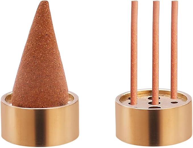 Brass Incense Burner, Incense Cone Holder, Coil Incense Holder, Incense Stick Holder, 3 Styles.