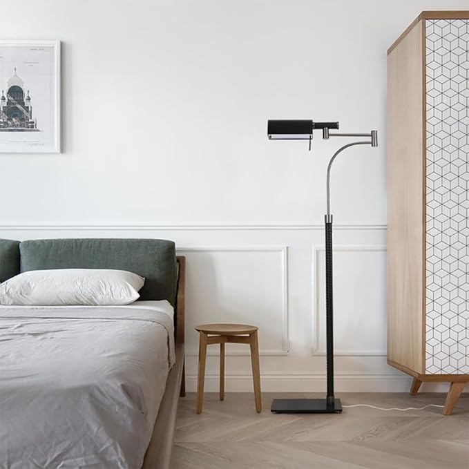 Nordic Modern Floor Lamp Fashion Luxury Family Iiving Room Bedroom Study Villa Hotel LED Creativity Decorative Standing Light (Style 46)