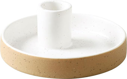 Palo Santo Holder, Ceramic Incense Holder for Palo Santo Sticks, Scent Wood Stand and Ash Catcher, Simple, Sturdy and Well Made Incense Burner, Modern Terracotta