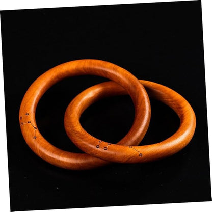 Zelkova Wood Chain Links Decor Rustic Minimalist Home Decoration Natural Wood Knot Table Centerpiece for Living Room and Coffee Table