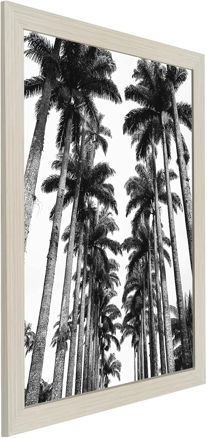 Americanflat 22x28 Poster Frame with Polished Plexiglass - Wide Picture Frames Made of Engineered Wood for Vertical or Horizontal Wall Display - Epic Collection - Light Wood
