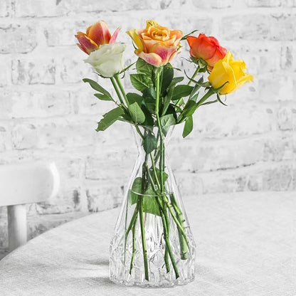 Glass Vase for Home Decor Set of 40,Small Vases in Bulk for Flowers,Mini Vases for Centerpieces,Modern for Floral and Pampas Grass,Boho for Wedding,Party,Table Home Decor