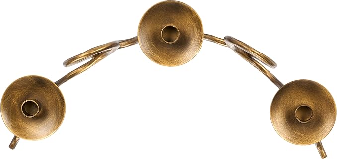SAFAVIEH Home Collection Cian Brass Candleholder Centerpiece