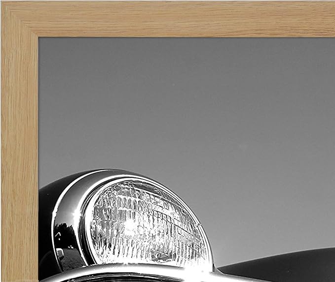 Americanflat 12x18 Poster Frame with Polished Plexiglass - Wide Picture Frames Made of Engineered Wood for Vertical or Horizontal Wall Display - Epic Collection - Pine