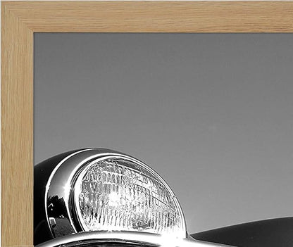 Americanflat 12x18 Poster Frame with Polished Plexiglass - Wide Picture Frames Made of Engineered Wood for Vertical or Horizontal Wall Display - Epic Collection - Pine