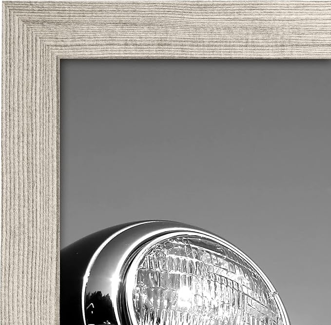 Americanflat 18x24 Poster Frame with Polished Plexiglass - Wide Picture Frames Made of Engineered Wood for Vertical or Horizontal Wall Display - Epic Collection - Driftwood