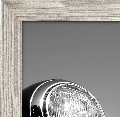 Americanflat 18x24 Poster Frame with Polished Plexiglass - Wide Picture Frames Made of Engineered Wood for Vertical or Horizontal Wall Display - Epic Collection - Driftwood