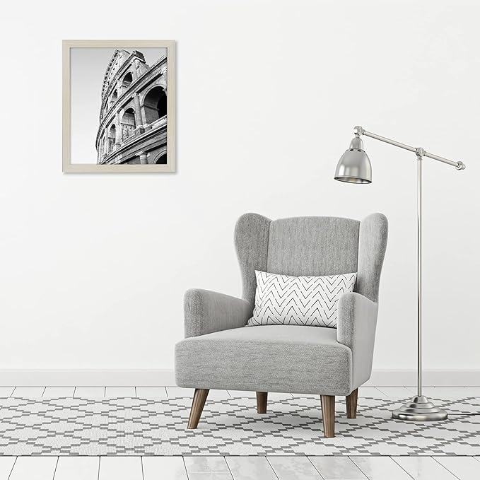 Americanflat 20x24 Picture Frame with Polished Plexiglass - Wide Picture Frames Made of Engineered Wood for Vertical or Horizontal Wall Display - Epic Collection - Light Wood