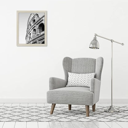 Americanflat 20x24 Picture Frame with Polished Plexiglass - Wide Picture Frames Made of Engineered Wood for Vertical or Horizontal Wall Display - Epic Collection - Light Wood