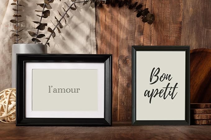 KTKDE 12x12 Picture Frame Set of 3, Black Wooden frames, Wall Hanging Display, Best Square Photo Frame Studio Gallery for Photos, Posters & Art Prints