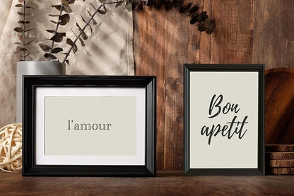 KTKDE 12x12 Picture Frame Set of 3, Black Wooden frames, Wall Hanging Display, Best Square Photo Frame Studio Gallery for Photos, Posters & Art Prints