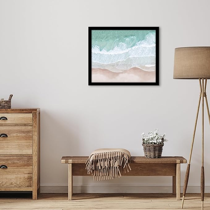 Americanflat 18x22 Picture Frame with Polished Plexiglass - Black Picture Frame - Wide Photo Frames Made of Engineered Wood for Vertical or Horizontal Wall Display - Epic Collection - Black
