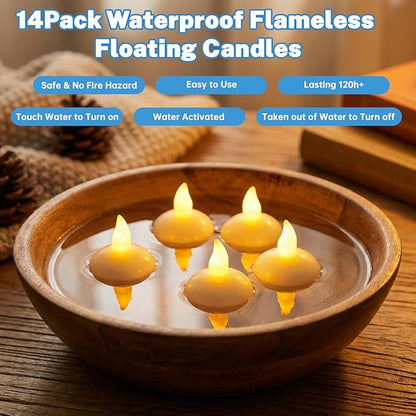 9Pcs Glass Cylinder Vases with Floating Candles for Centerpieces, 1150 Acrylic Fake Ice Cubes 12 Pearl String Vase Filler Floating Candle Holder Centerpieces for Tables Party Event Wedding Home Decor