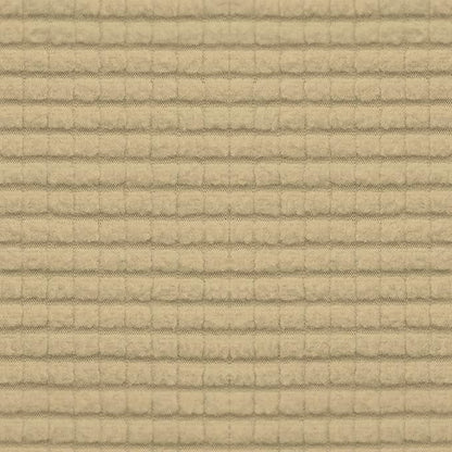 Easy-Going Stretch Individual Loveseat Couch Cushion Cover Sofa Cushion Furniture Protector Sofa slipcover Soft Flexibility with Elastic Bottom (2-Piece Loveseat Cushion Cover, Beige)