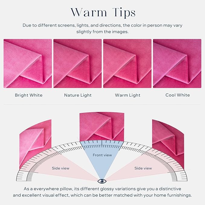 Phantoscope Pack of 2 Velvet Decorative Throw Decorative Pillow Cover Soft Solid Square Cushion Case for Couch Pink 26 x 26 inches 65 x 65 cm