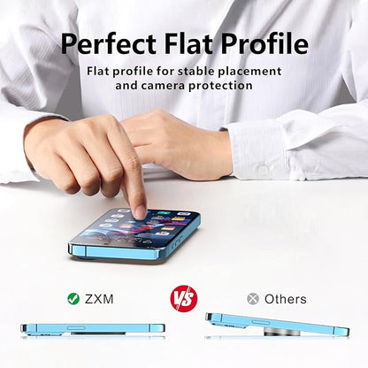 ZXM Magnetic Phone Kickstand for Magsafe, Phone Kickstand Attachment, X1 Magsafe Stand for iPhone 17 16 15 14 Air Pro Max Plus&Huawei,Samsung