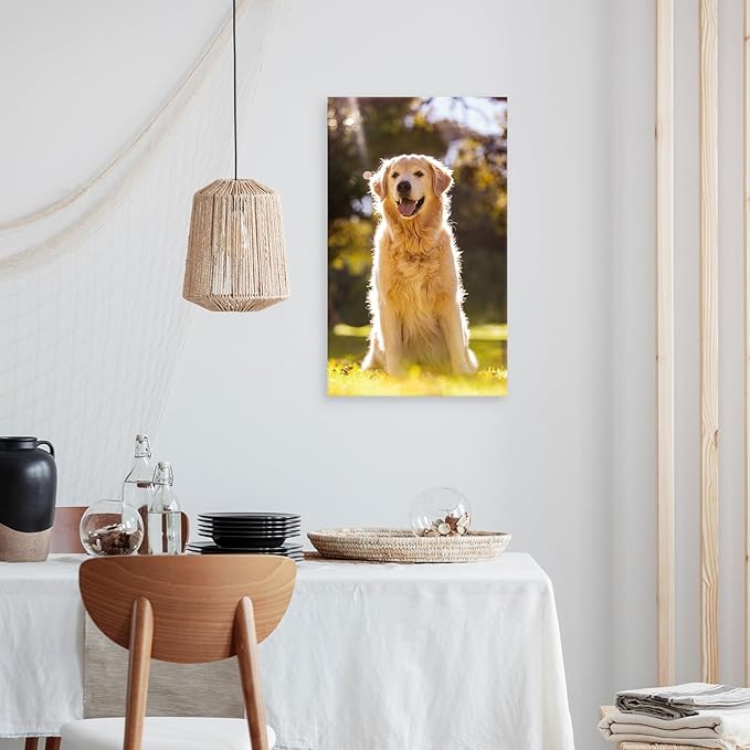 YYYYHPP Canvas Prints with Your Photos, Personalized Photo to Canvas Wall Art,Canvas Printing for Wedding, Family, Baby, Pets, Home Office Decor, Wrapped Frame 18"x30"