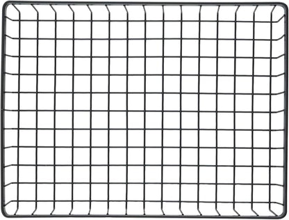 G.E.T. WB-1292-MG Rectangular Metal Storage Wire Basket for Pantry, Produce and More, 9" x 6" x 2"